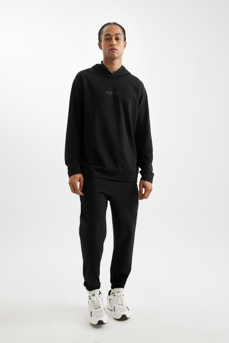DeFacto Black Man Standard Fit Jogger Sweatpants Casual - Image 3